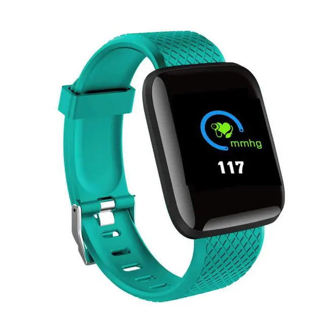 SmartWatch Relógio Inteligente Bluetooth multifunções com contagem de passos, notificações, monitoramento cardiaco Compatível com Android e IOS