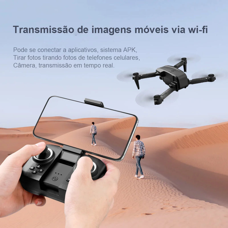 Drone E88Pro Professinal com duas cameras 4k